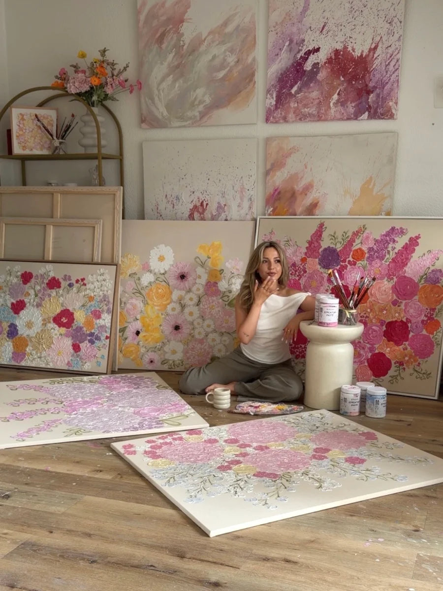 Betül in ihrem Atelier